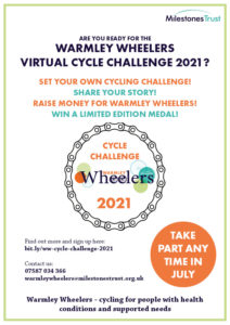 Warmley Wheelers Cycle Challenge Poster